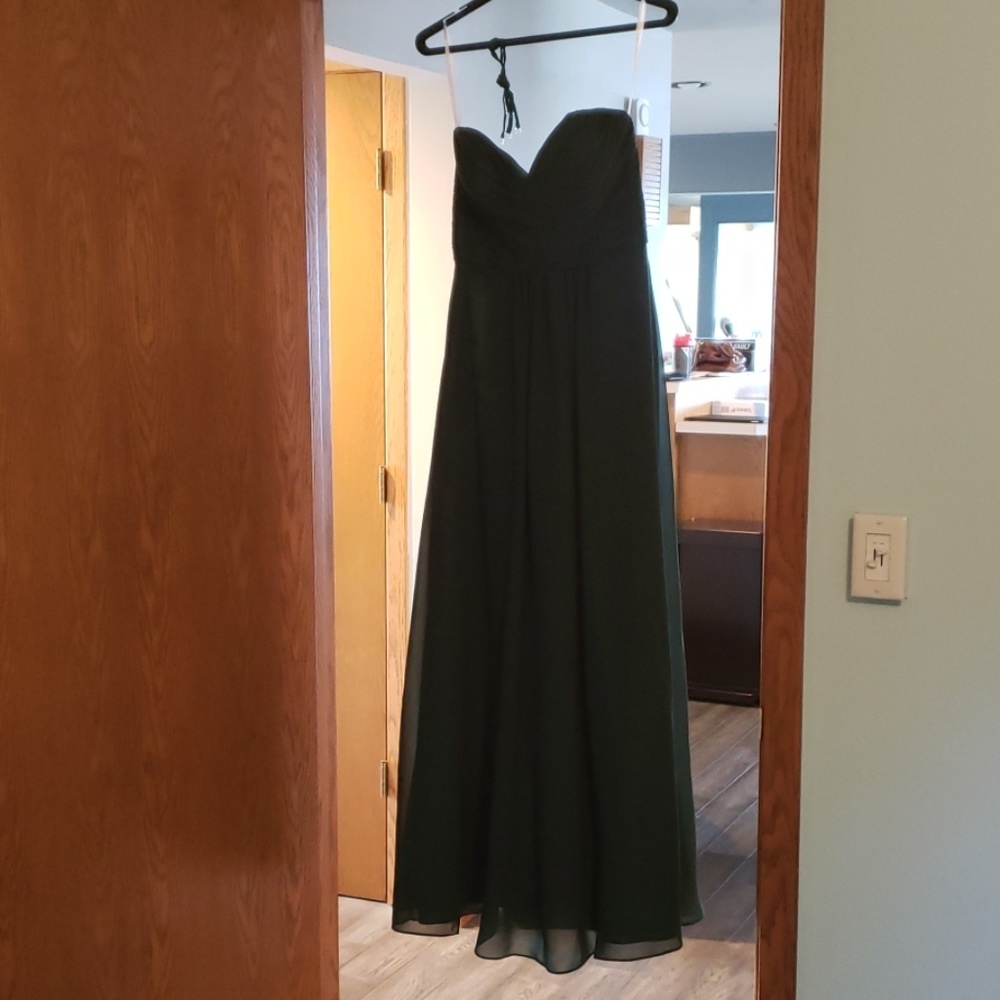 Strapless Bridesmaid Homecoming Pageant Prom Dress